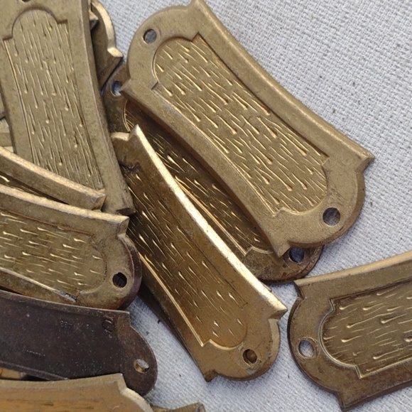 5 lbs. Brass furniture Peices - Picture 2 of 2